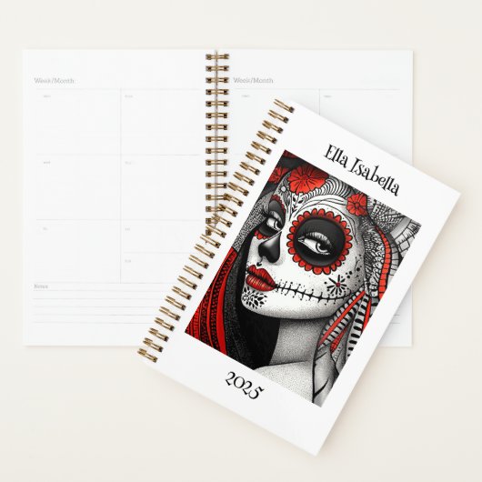 Stijlvolle La CatrinaPlanner Planner (Display)