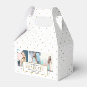 Stijlvolle Label Graduation Party Favoriet Box Bedankdoosjes (Voorkant Zijde)