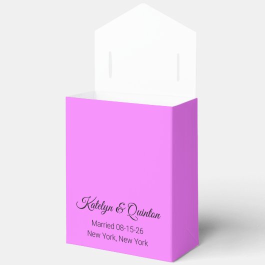 Stijlvolle lavendel bedankdoosjes (Open)