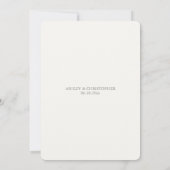 Stijlvolle Lavendel Waterverf Bloemen Vrijgezellen Kaart (Achterkant)