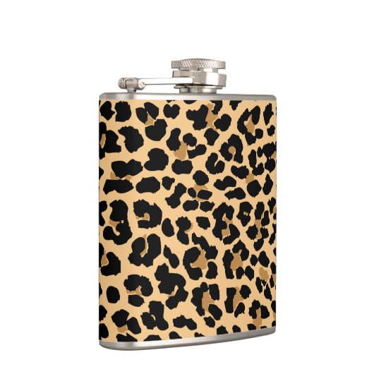 Stijlvolle lembolk van het ladertype heupfles (Rechts)