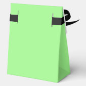 Stijlvolle lente groen bedankdoosjes (Achterkant)