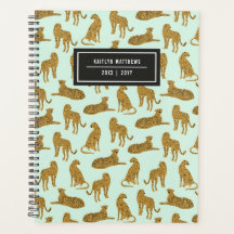 Stijlvolle Leopard Animal Pattern-naam | Mint Plan