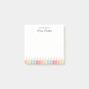 Stijlvolle lerarenbrief van de leraar Post-it-noti Post-it® Notes