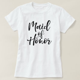 Stijlvolle Lettertypekwast Typografie | Getuige va T-shirt