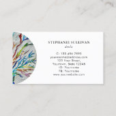 Stijlvolle levensboom Doula Visitekaartje (Achterkant)