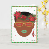 Stijlvolle LGBTQ-feestdag Kaart (Gele Bloem)