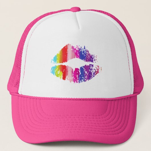 Stijlvolle lichten #2 trucker pet (Voorkant)