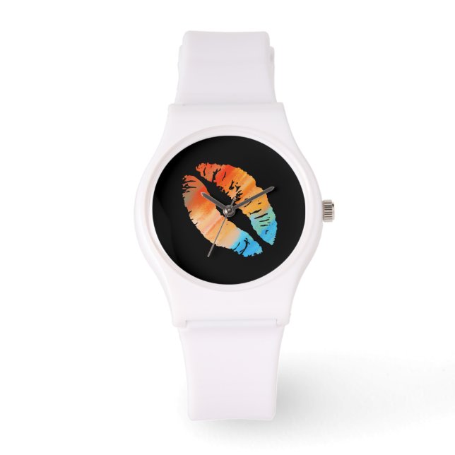 Stijlvolle lichten #8 horloge (Voorkant)