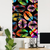 Stijlvolle lichten #8 poster (Thuiskantoor)