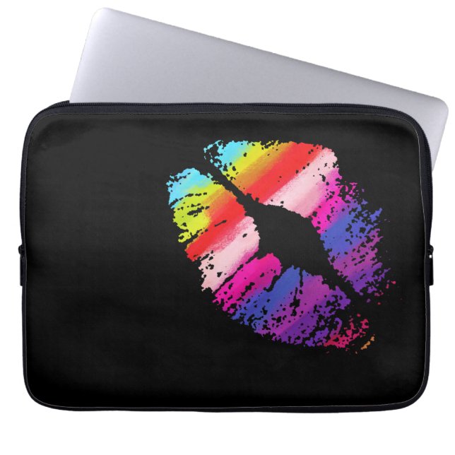 Stijlvolle lichten #9 laptop sleeve (Voorkant)
