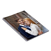 Stijlvolle Lijst Monogram Bruiloft Planner Notitieboek (Rechterzijde)