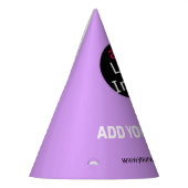 Stijlvolle, Lila, stijlvolle, functionele, functio Feesthoedjes (Links)