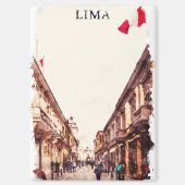 Stijlvolle Lima Peru Architectuur Reizen Magneet (Voorkant)