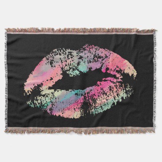 Stijlvolle Lippen #15 Deken (Voorkant)