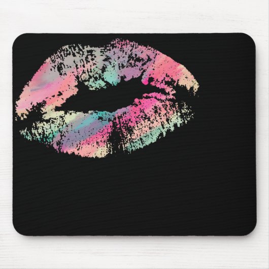 Stijlvolle Lippen #15 Muismat (Voorkant)