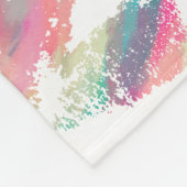 Stijlvolle Lippen #22 Fleece Deken (Hoek)