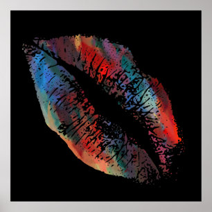 Stijlvolle Lippen #2 Poster