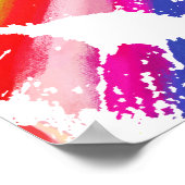 Stijlvolle Lippen #6 Poster (Hoek)