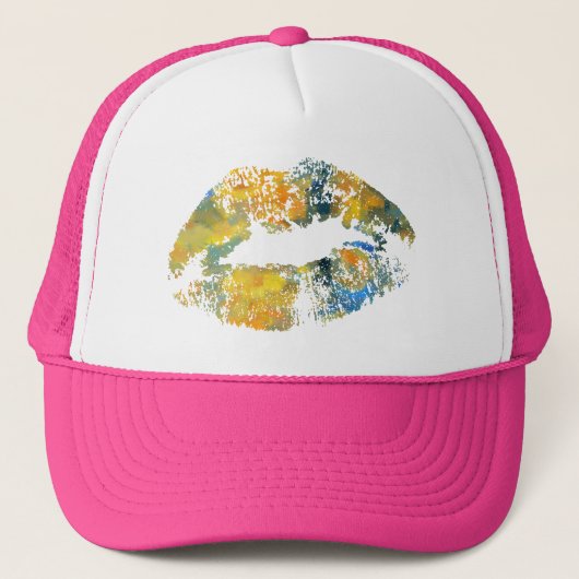 Stijlvolle Lippen #8 Trucker Pet (Voorkant)