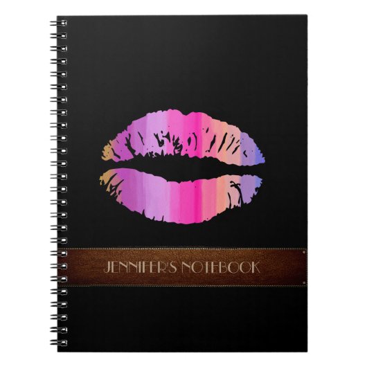Stijlvolle Lippen #9 Notitieboek (Voorkant)