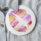 Stijlvolle Lips #10 Ronde Button 6,0 Cm (In situ)