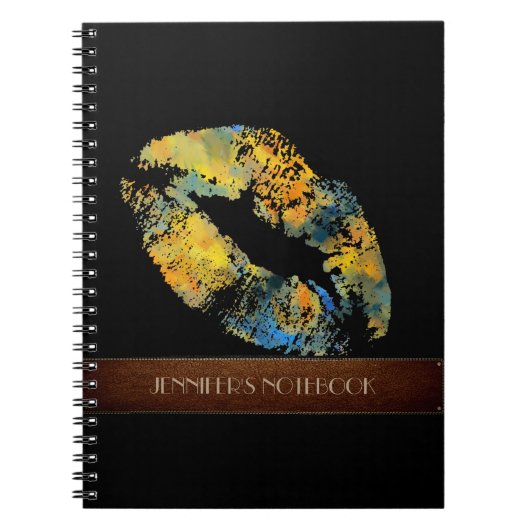 Stijlvolle Lips #11 Notitieboek (Voorkant)