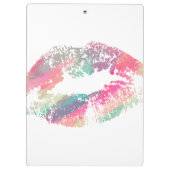Stijlvolle Lips #14 Klembord (Achterkant)