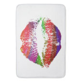 Stijlvolle Lips #15 Badmat (Voorkant Verticaal)
