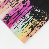 Stijlvolle Lips #15 Fleece Deken (Hoek)