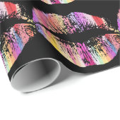 Stijlvolle Lips #17 Cadeaupapier (Rol Hoek)