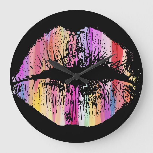 Stijlvolle Lips #17 Grote Klok (Voorkant)