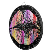 Stijlvolle Lips #20 Dartbord (Voorkant Rechts)