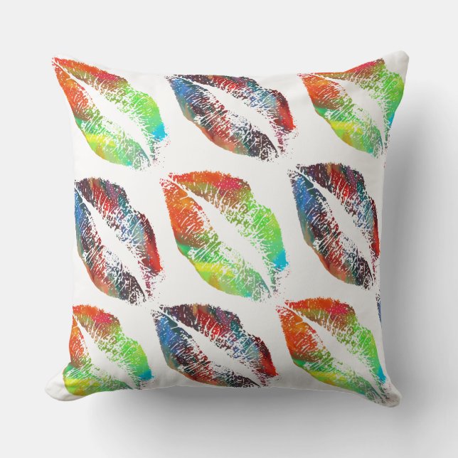 Stijlvolle Lips #35 Kussen (Voorkant)