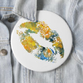 Stijlvolle Lips #7 Ronde Button 6,0 Cm (In situ)