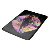 Stijlvolle Lips Badmat (Gekanteld)