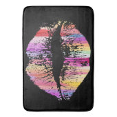 Stijlvolle Lips Badmat (Voorkant Verticaal)