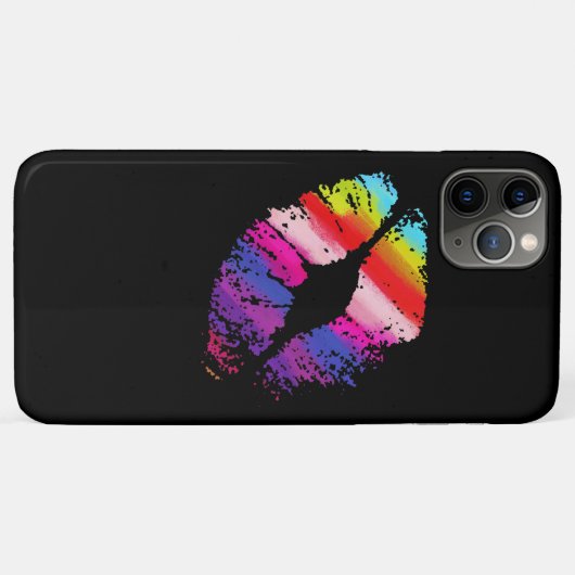Stijlvolle Lips Case-Mate iPhone Case (Achterkant (horizontaal))