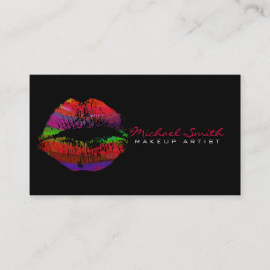 Stijlvolle Lips Makeup Artist #26 Visitekaartje