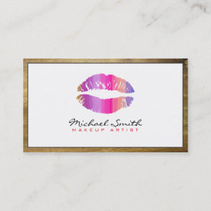 Stijlvolle lips modern wit maken #15 visitekaartje