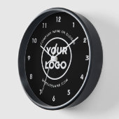 Stijlvolle Logo en zwarte tekst (Hoek)