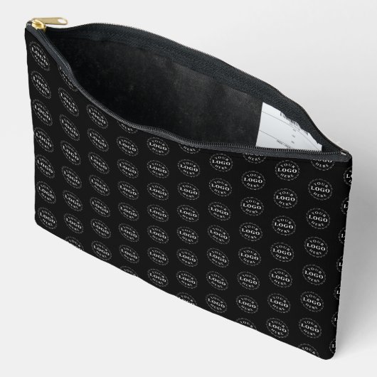 Stijlvolle Logo Print Organizer Pouch voor dagelij Etui (Open)