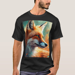 Stijlvolle lucht Comfortabele Mode (Red Fox) T-shirt