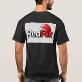 Stijlvolle lucht Comfortabele Mode (Red Fox) T-shirt (Achterkant)