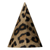 Stijlvolle luipaard cheetah bont dier print patroo feesthoedjes (Achterkant)
