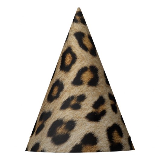 Stijlvolle luipaard cheetah bont dier print patroo feesthoedjes (Voorkant)