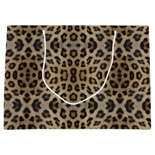 Stijlvolle luipaard cheetah bont dier print patroo groot cadeauzakje (Voorkant)