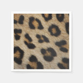 Stijlvolle luipaard cheetah bont dier print patroo servet (Voorkant)