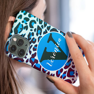 Stijlvolle luipaard Dierenprint Rockabilly Patroon Case-Mate iPhone Case