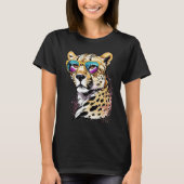 Stijlvolle luipaard flair t-shirt (Voorkant)